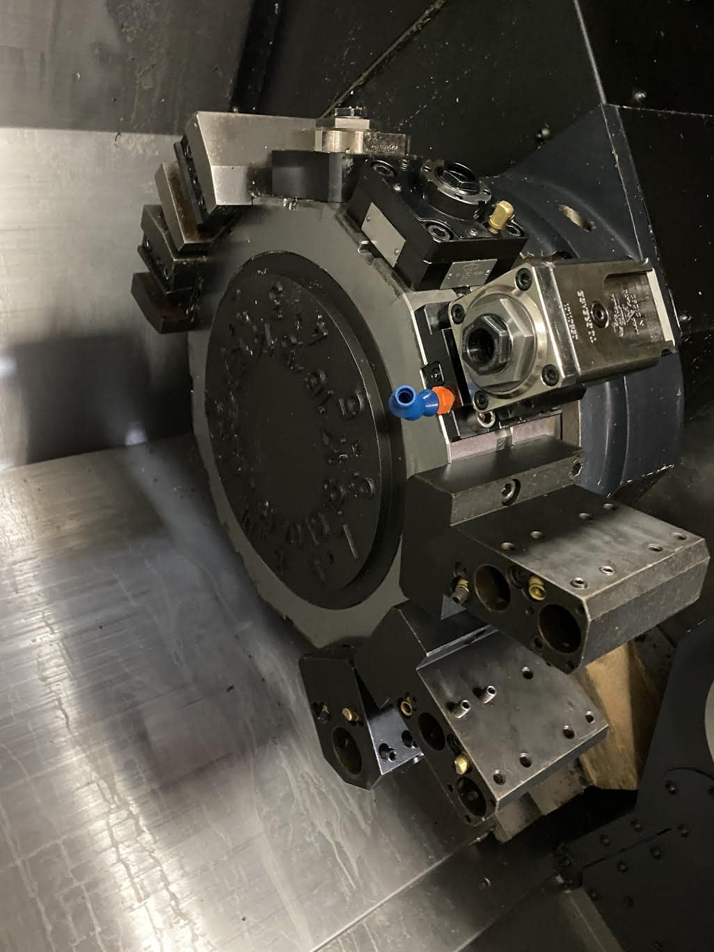 Doosan Puma 2100SY CNC Turning Center Lathe, 2011 - LNS Barfeed, Sub Spindle, Live Tool - Image 17