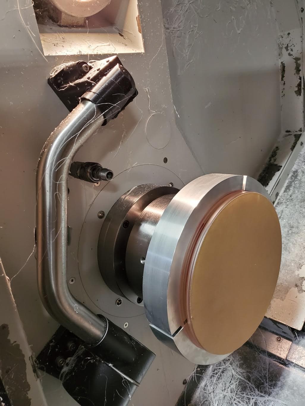 Doosan Puma 2100SY CNC Turning Center Lathe, 2011 - LNS Barfeed, Sub Spindle, Live Tool - Image 5