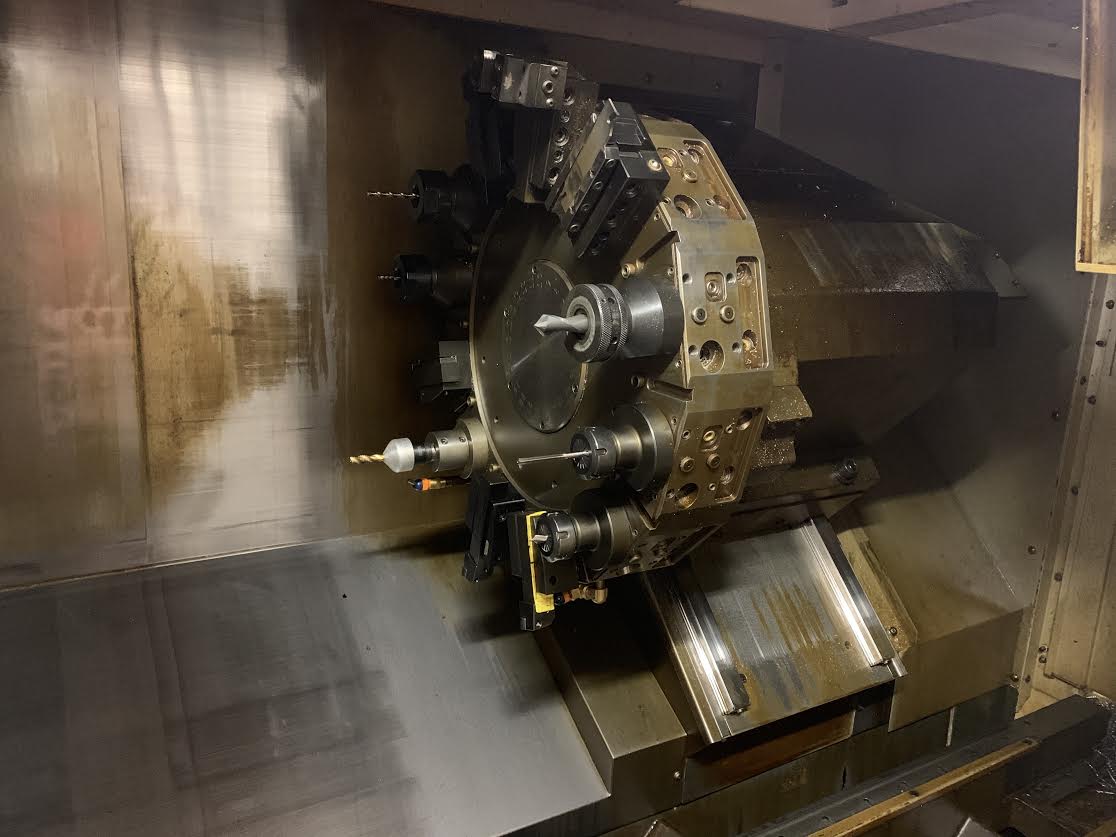 Haas ST-20SS CNC Lathe, 2011 - Chip Conveyor, Rigid Tapping - Image 4