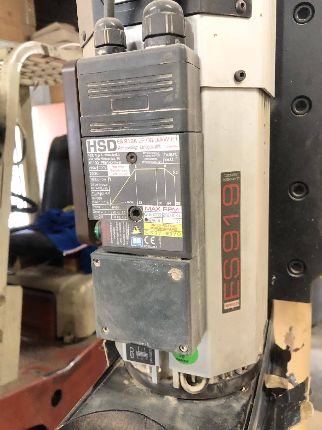 2001 Motionmaster 3 Axis CNC Router 5' x 10' - Image 7