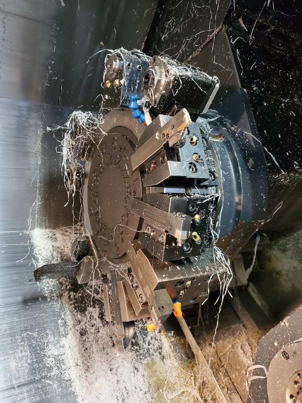 Doosan Puma 2100SY CNC Turning Center Lathe, 2011 - LNS Barfeed, Sub Spindle, Live Tool - Image 6
