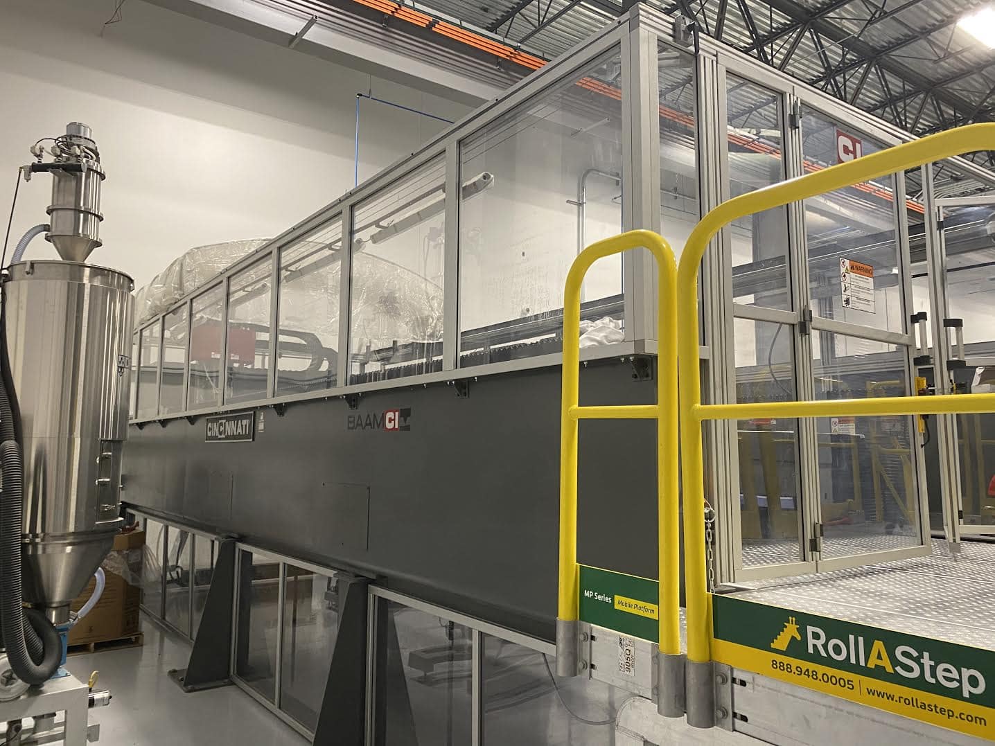 Cincinnati BAAM-100 Alpha Size 2, 8' x 20' 3D Printer, 2018 - Image 6