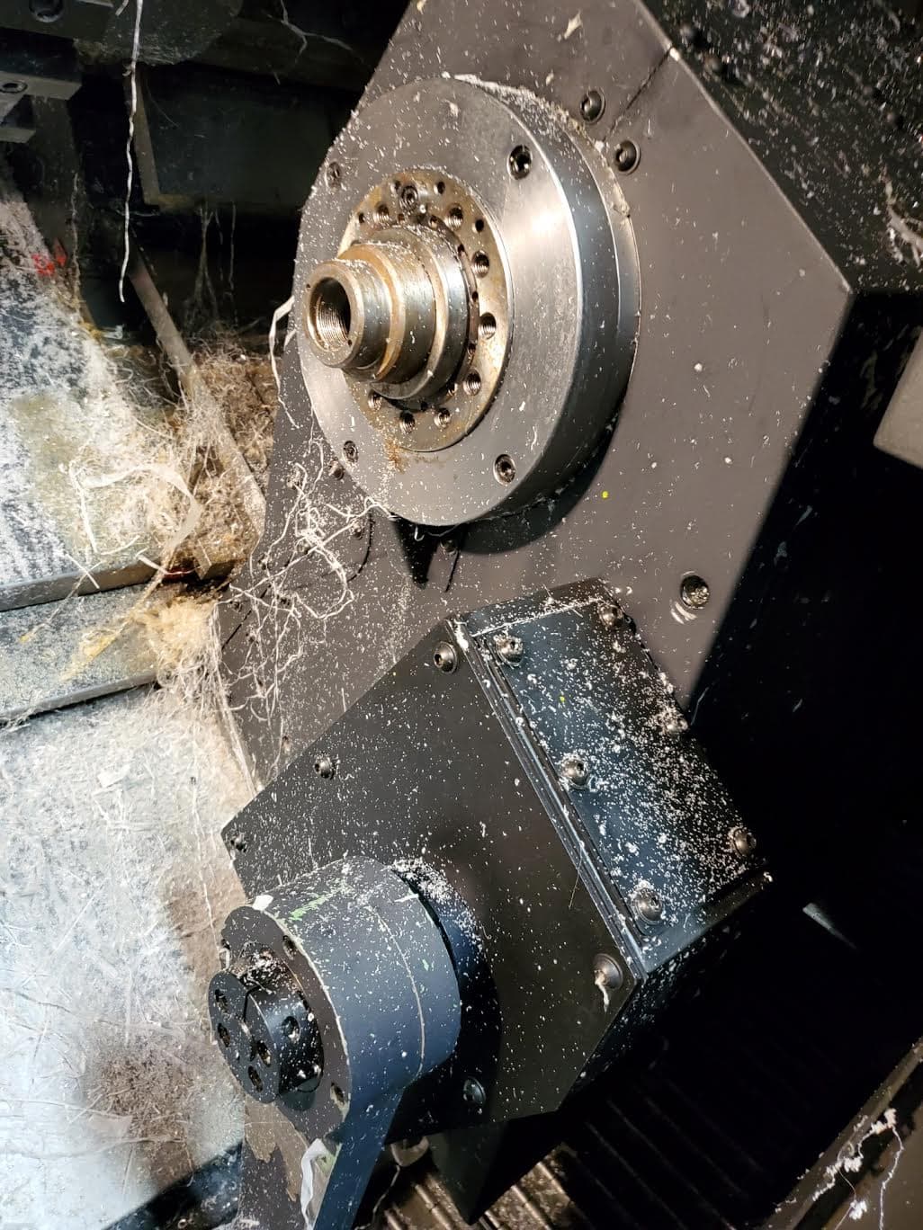 Doosan Puma 2100SY CNC Turning Center Lathe, 2011 - LNS Barfeed, Sub Spindle, Live Tool - Image 7