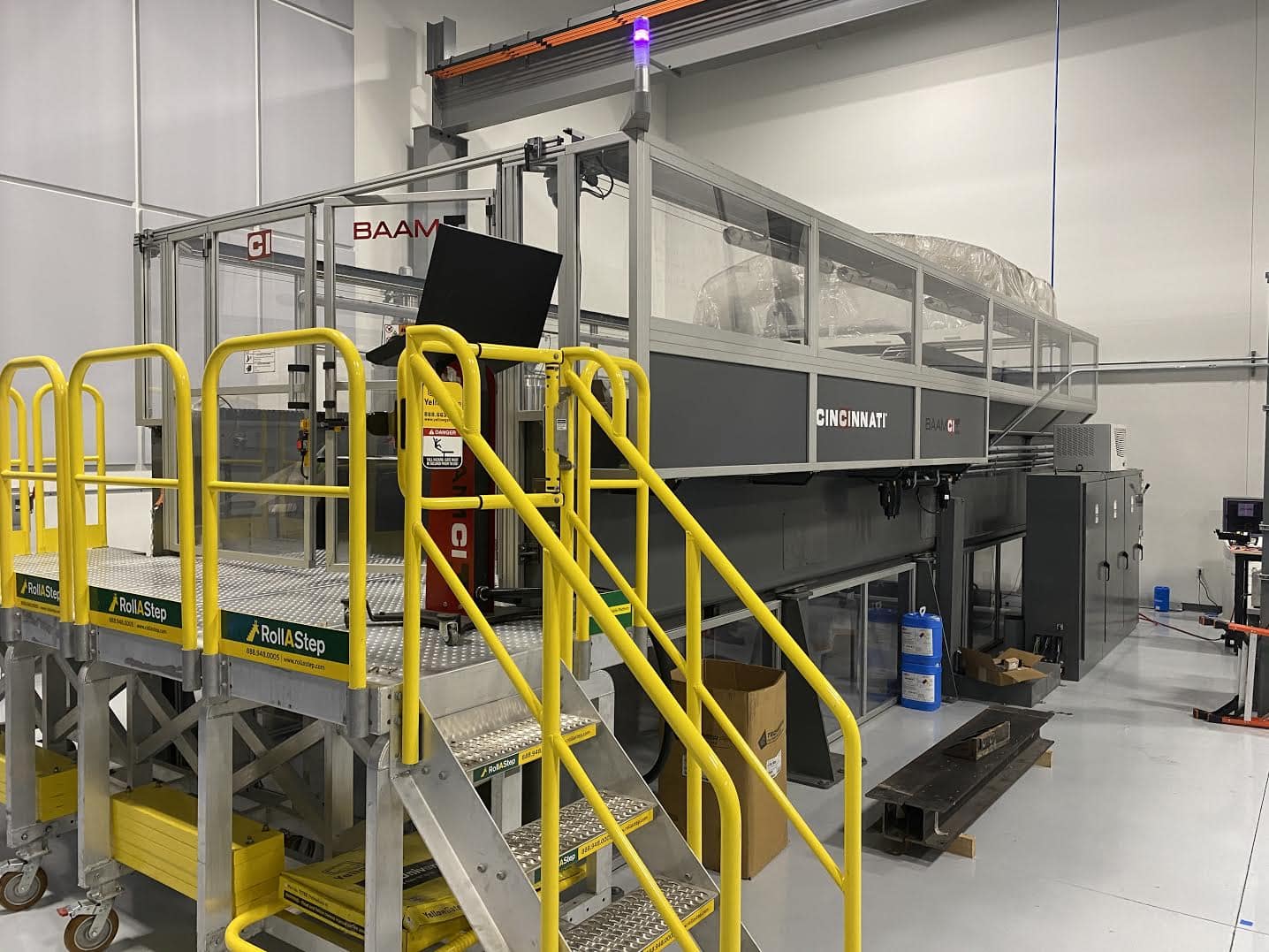 Cincinnati BAAM-100 Alpha Size 2, 8' x 20' 3D Printer, 2018 - Image 2