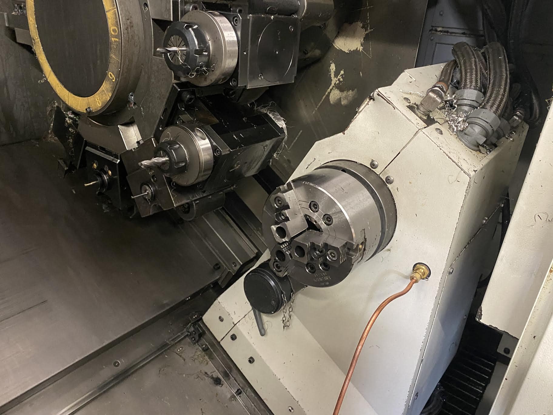 Mori Seiki NL2500SY/700 CNC Lathe, 2005 - Sub Spindle, Y Axis, Live Tooling, Bar Feed - Image 18