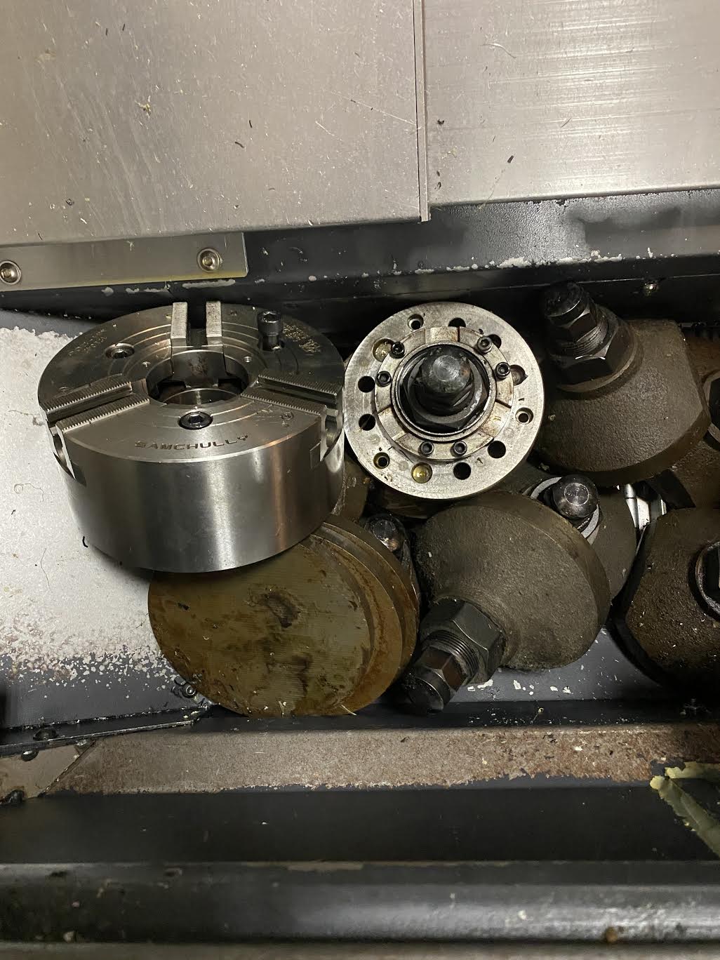 Doosan Puma 2100SY CNC Turning Center Lathe, 2011 - LNS Barfeed, Sub Spindle, Live Tool - Image 14