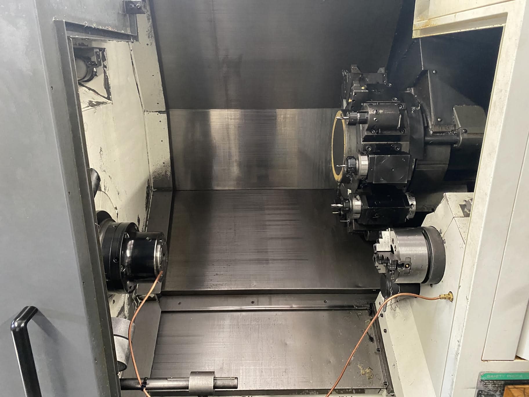 Mori Seiki NL2500SY/700 CNC Lathe, 2005 - Sub Spindle, Y Axis, Live Tooling, Bar Feed - Image 6