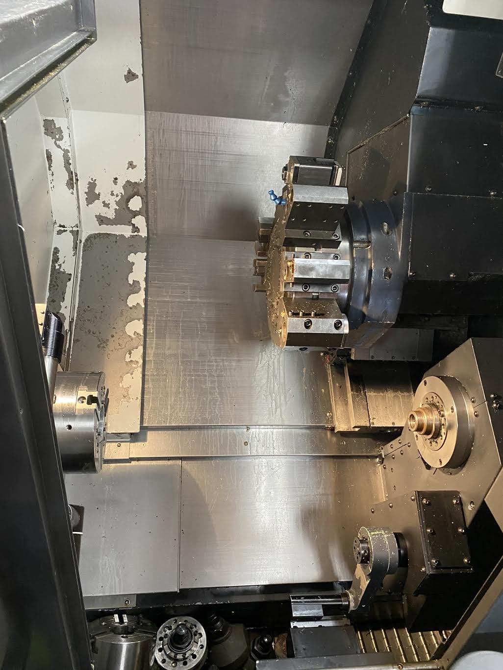 Doosan Puma 2100SY CNC Turning Center Lathe, 2011 - LNS Barfeed, Sub Spindle, Live Tool - Image 13
