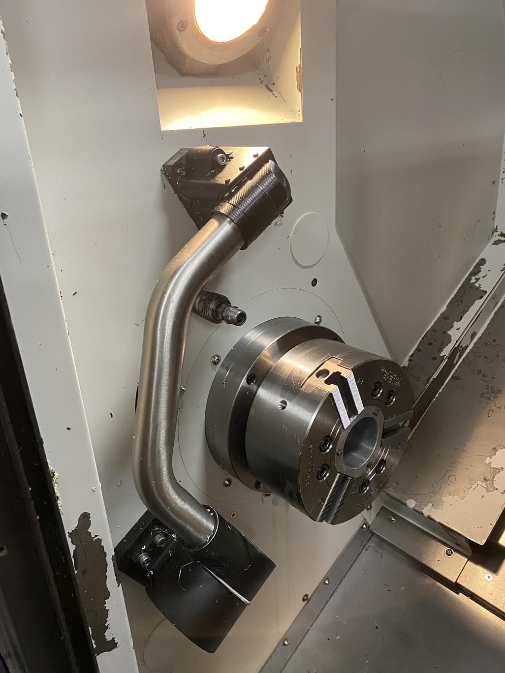 Doosan Puma 2100SY CNC Turning Center Lathe, 2011 - LNS Barfeed, Sub Spindle, Live Tool - Image 15