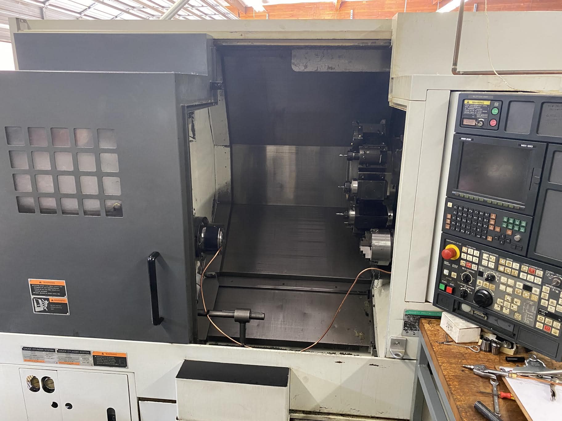 Mori Seiki NL2500SY/700 CNC Lathe, 2005 - Sub Spindle, Y Axis, Live Tooling, Bar Feed - Image 2