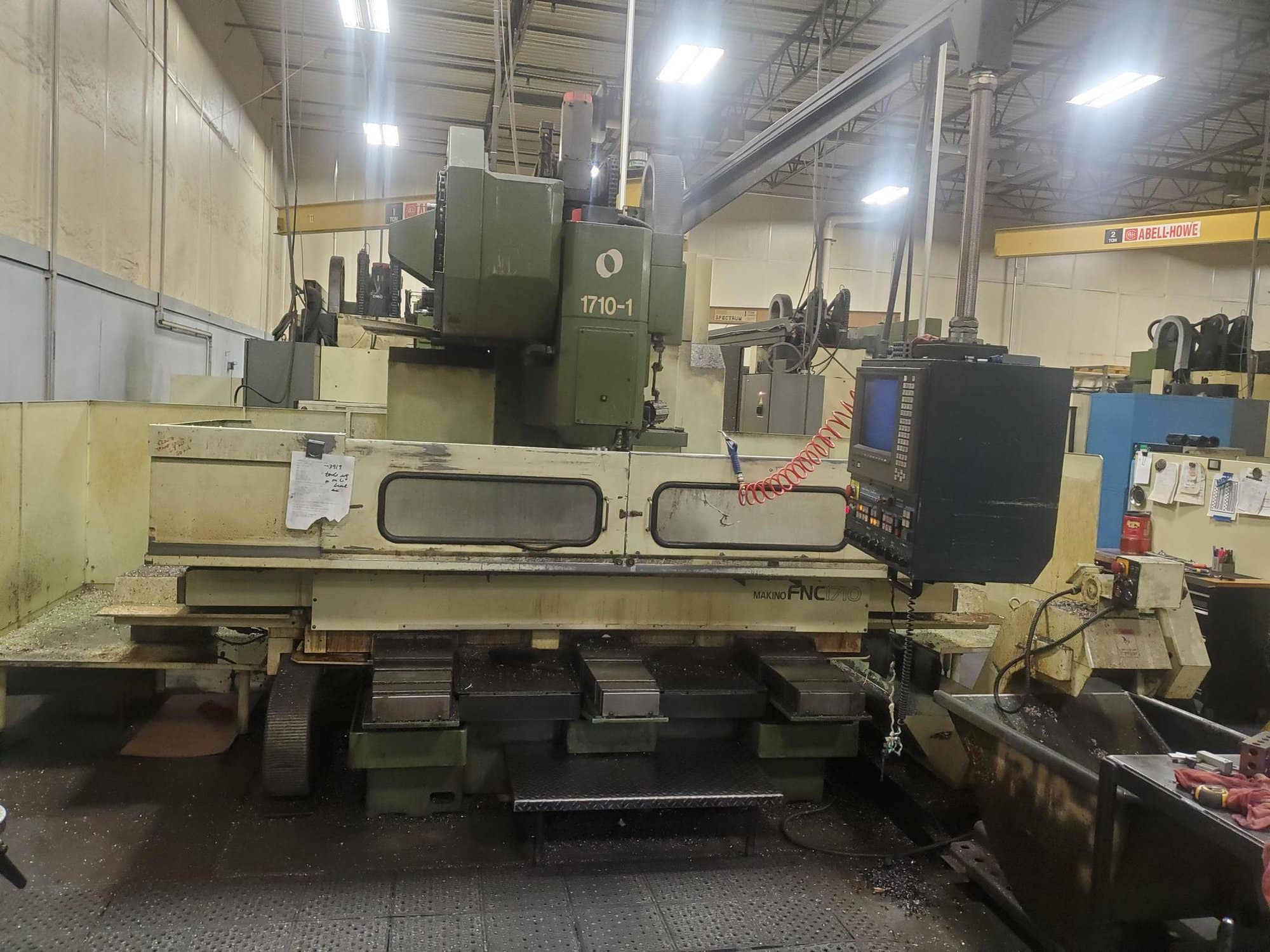 Makino FNC 1710 VMC, 1999