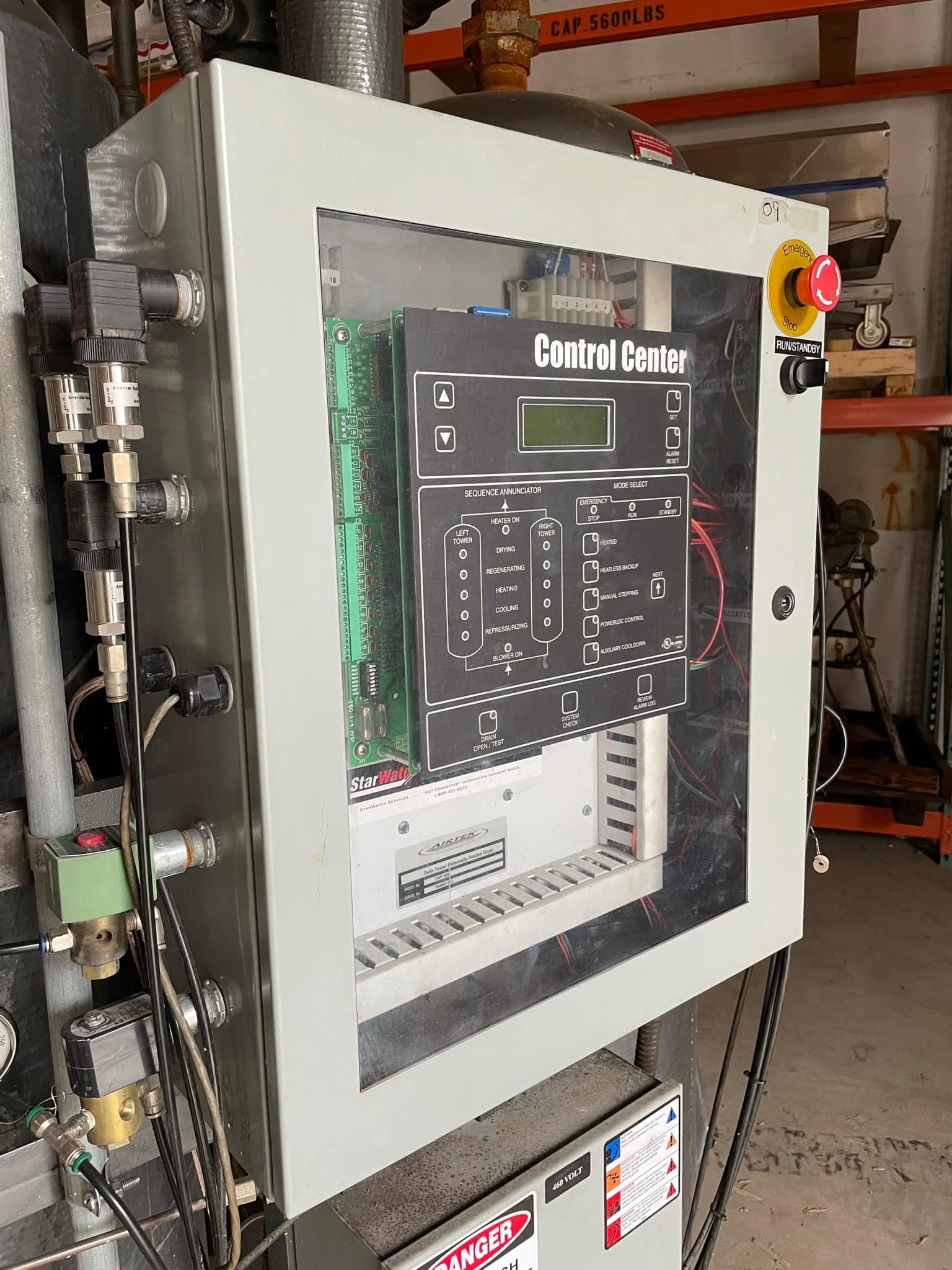 Airtek TWP-500 Externally Heated Desiccant Dryer, 2014 - Image 2