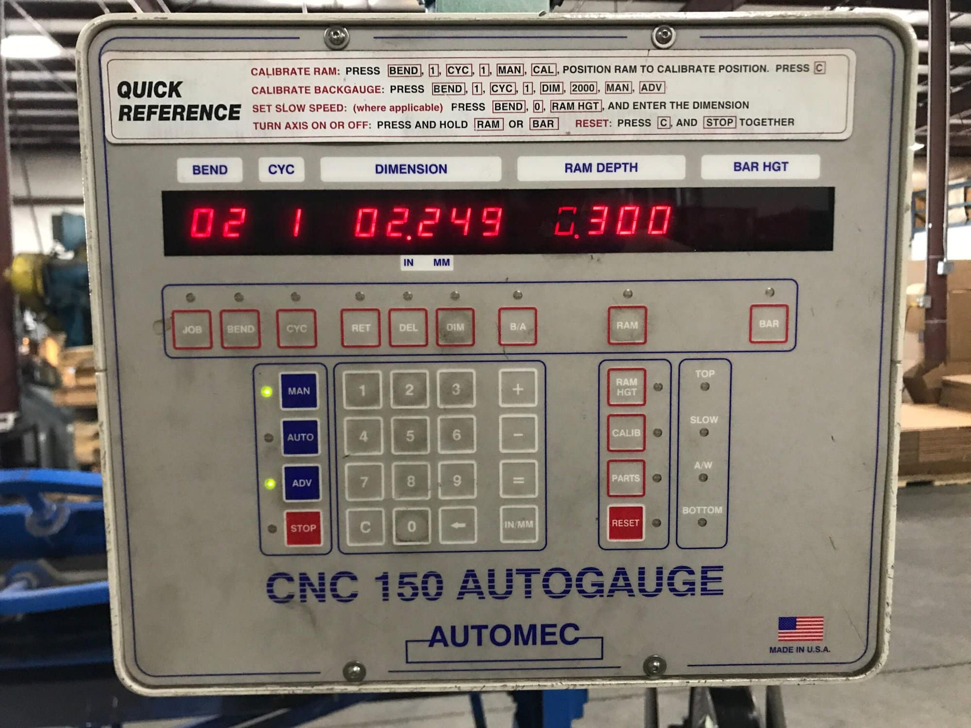 50 Ton x 12' Betenbender 12-50T CNC Press Brake, 1999 - Single Axis Automec CNC 150 Autogauge Control, LOW HOURS - Video Available. - Image 5