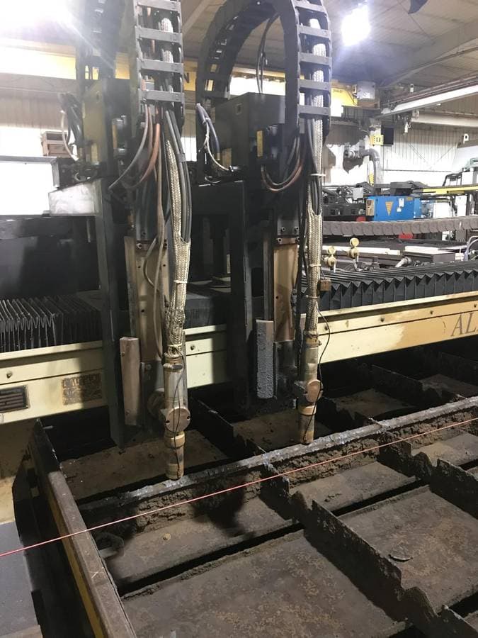 13' X 52' ALLtra PG 14-12 CNC Hi-Def Plasma, 2007- (2) Hypertherm HPR 260 - Image 3