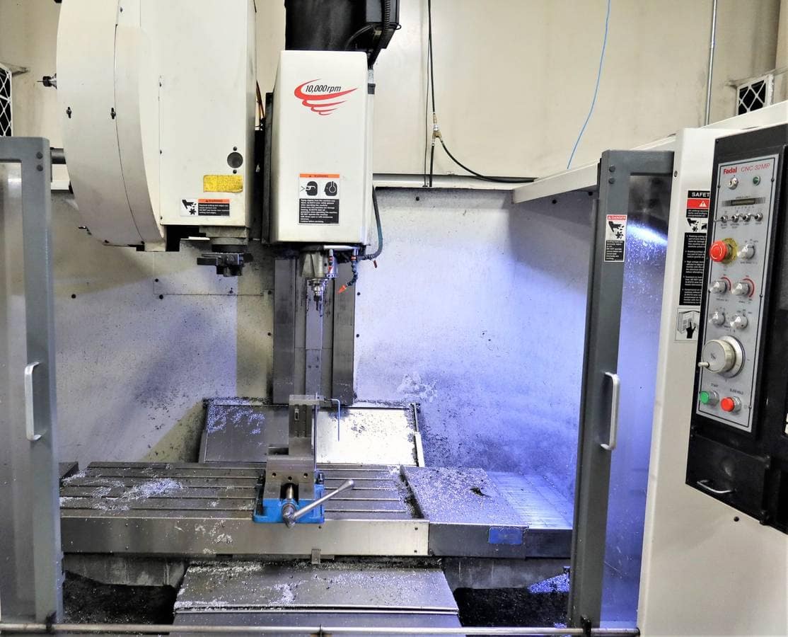 MAG Fadal VMC 4020 HT, 2007 - 10,000 RPM, CNC 32MP - Image 2
