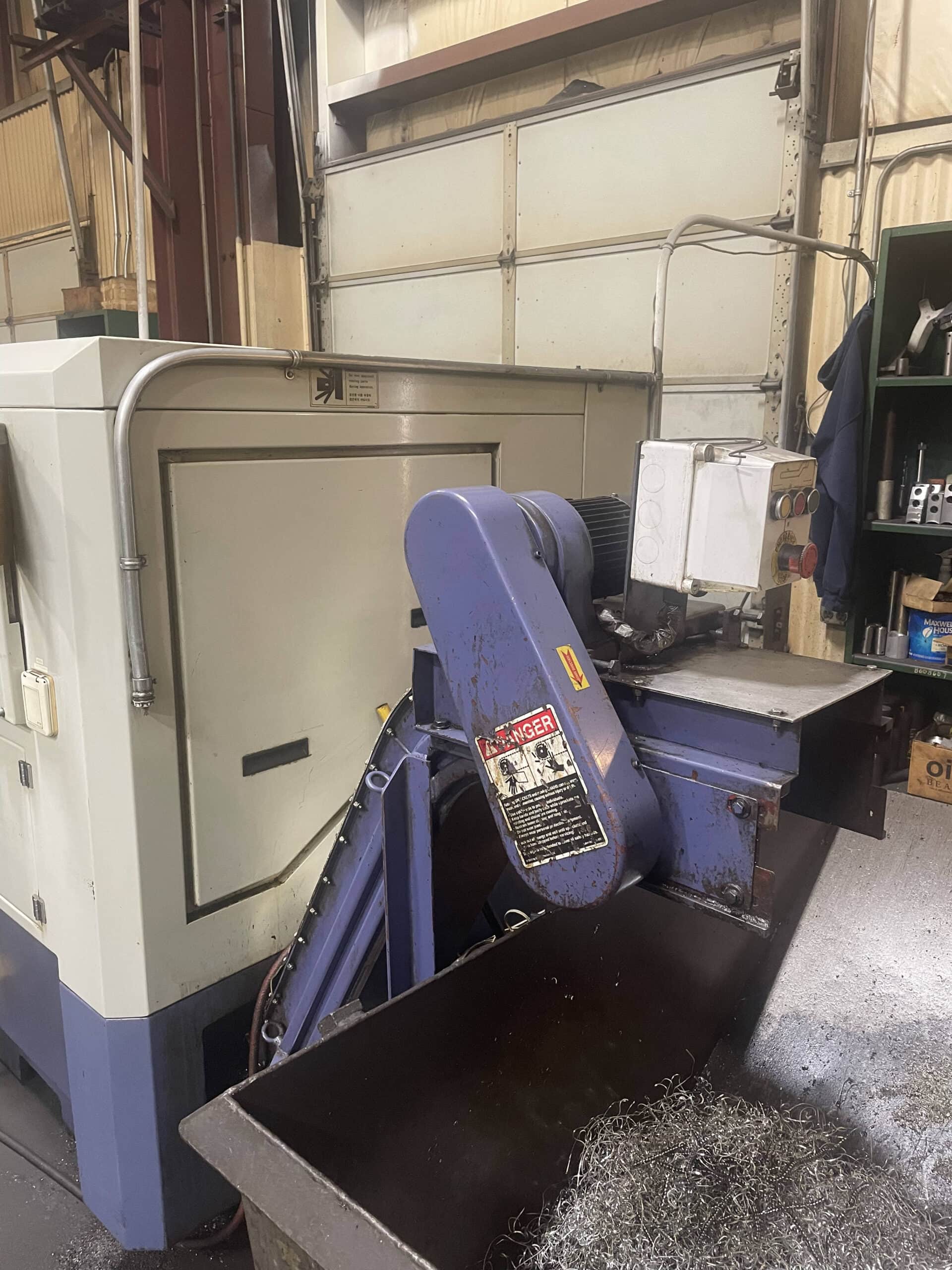 Hwacheon HI TECH 200B CNC Lathe, 2005 - Live Tooling, Fanuc Control, Bar Feeder - Image 6