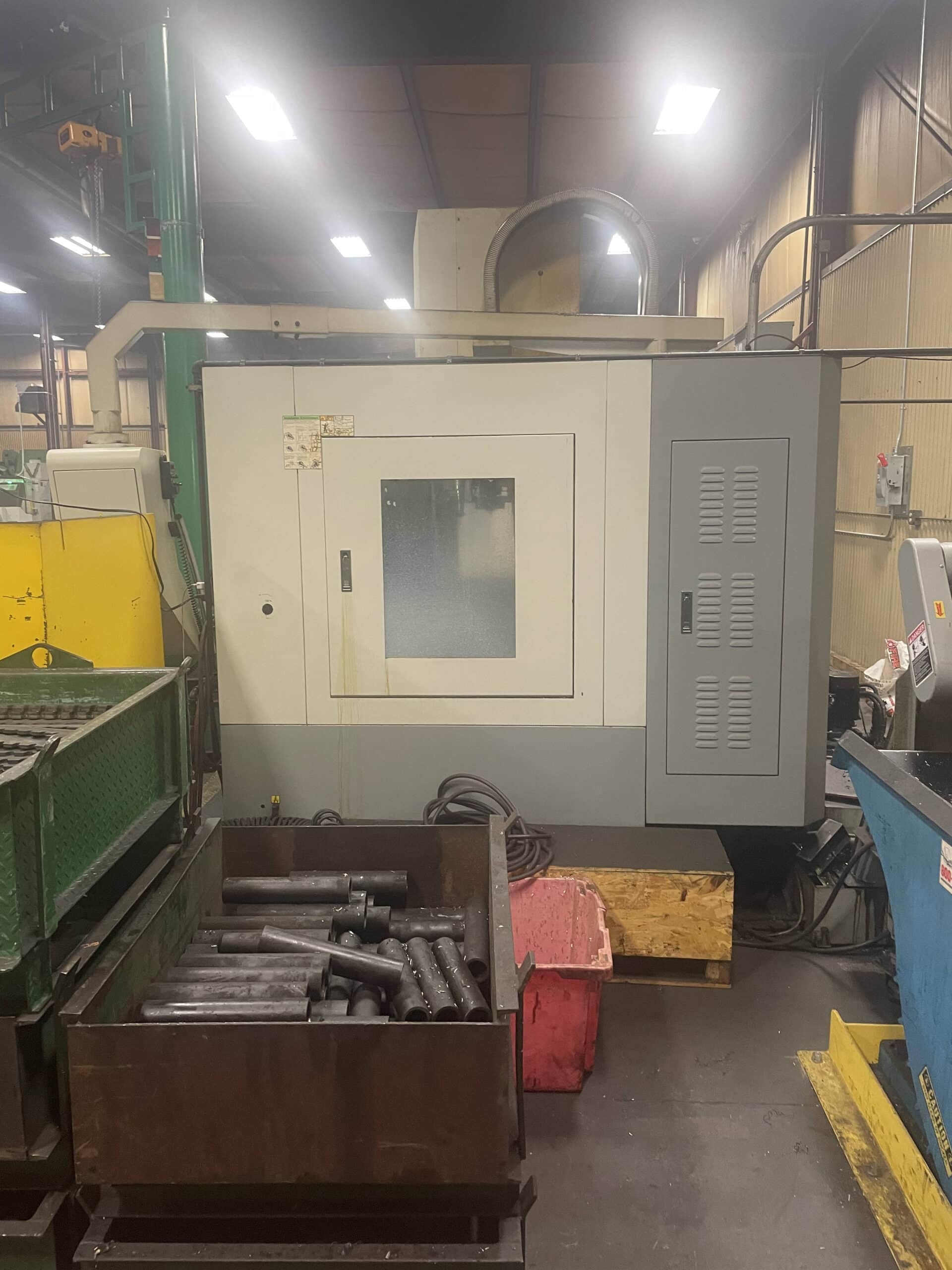 Hwacheon HI TECH 200B CNC Lathe, 2004 - Live Tooling, Fanuc Control, Bar Feeder - Image 11