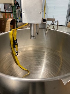 Cleveland MKEL-80-T 80 Gallon Single Kettle Mixer, 1997 - Stainless steel, 3HP Hydraulic - Image 5