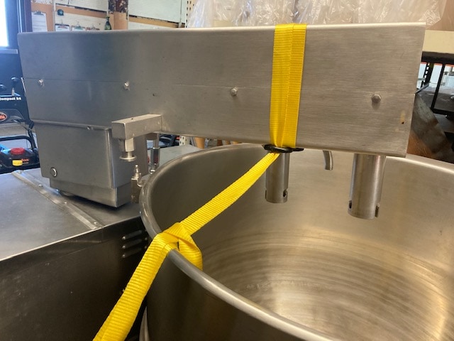 Cleveland MKEL-80-T 80 Gallon Single Kettle Mixer, 1997 - Stainless steel, 3HP Hydraulic - Image 7