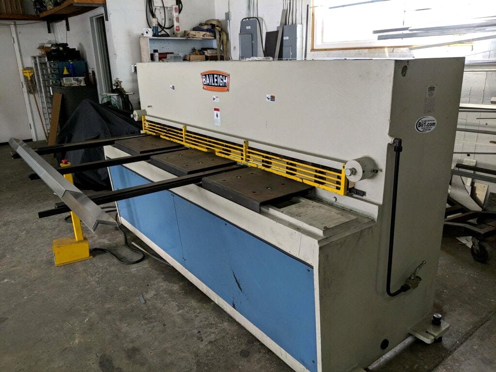 .137" x 6.5' Baileigh SH-8010-HD Shear, 2007