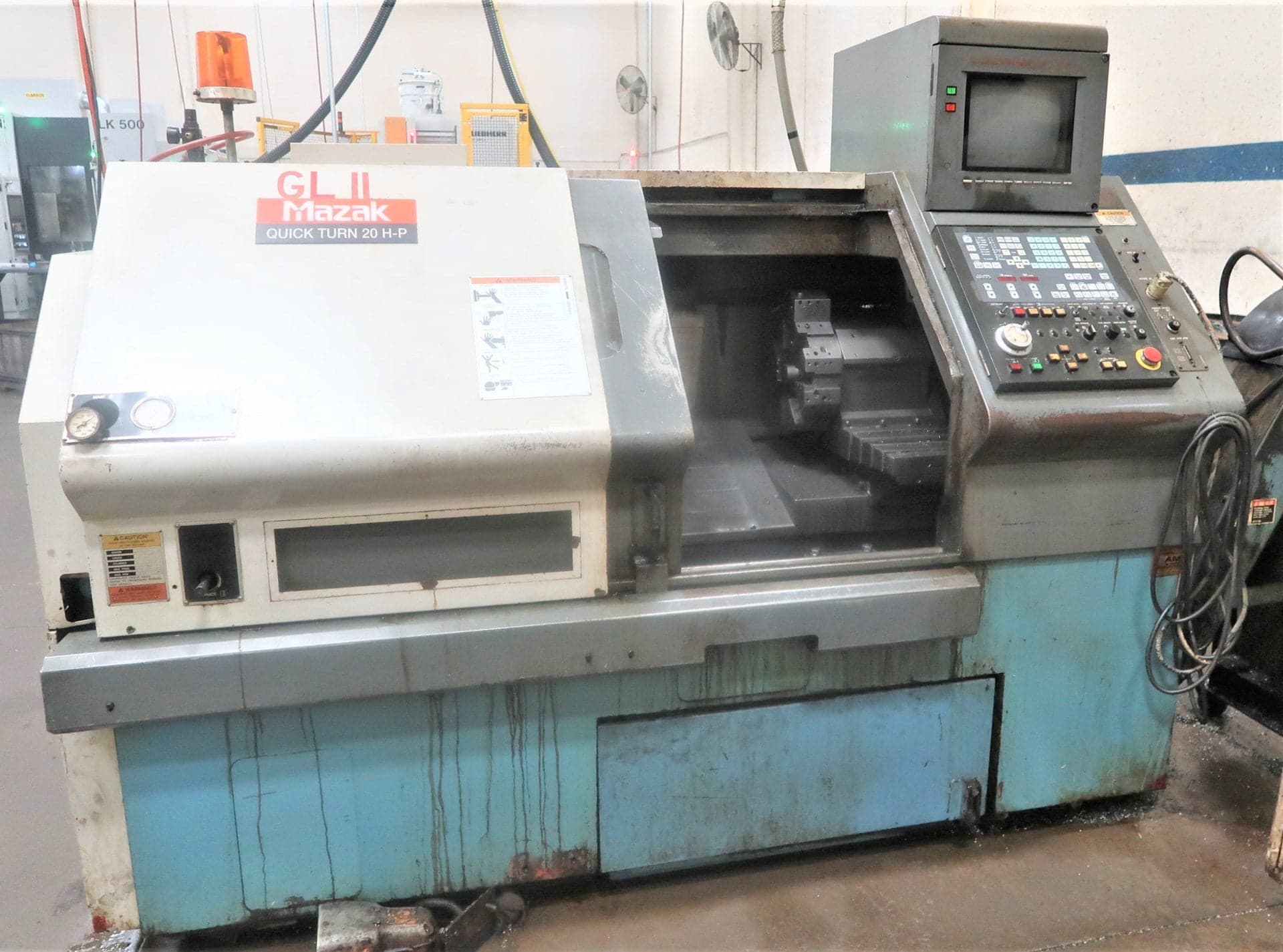 Mazak Quick Turn 20 HP CNC Lathe 1998 - M plus Control, Tool Setter, Tailstock (1/2)