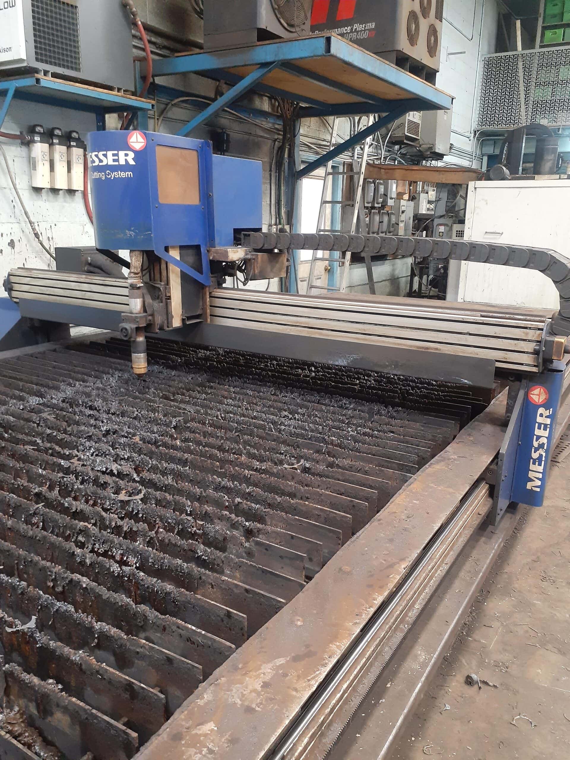 6′ x 24′ Messer EdgeMax CNC Plasma Cutter, 2014 - Hypertherm HPR400XD, Video, Messer Global Beckhoff 15″ Touch Screen - Image 2
