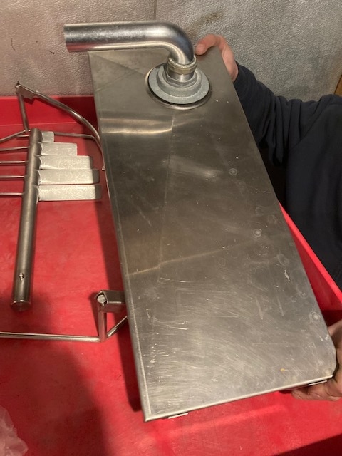 Cleveland MKEL-80-T 80 Gallon Single Kettle Mixer, 1997 - Stainless steel, 3HP Hydraulic - Image 9