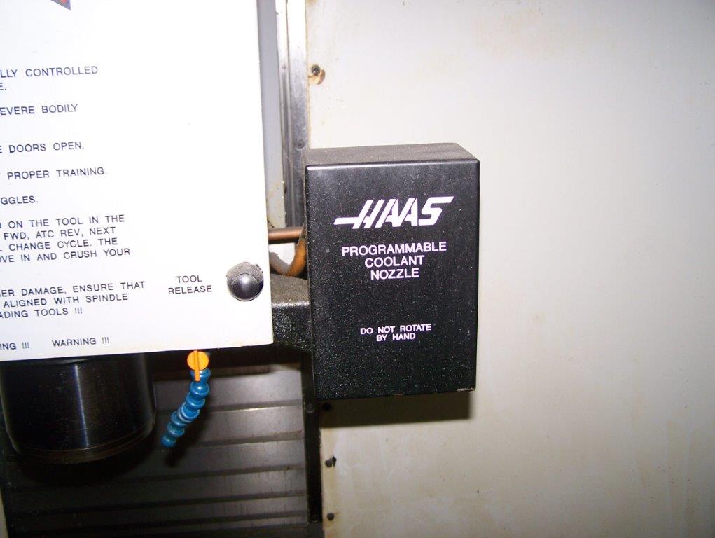 Haas VF-0 VMC, 1997 - 4th Axis Ready, Rigid Tap, Programmable Coolant - Image 6