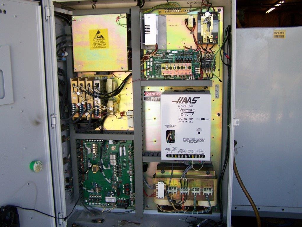Haas VF-0 VMC, 1997 - 4th Axis Ready, Rigid Tap, Programmable Coolant - Image 5