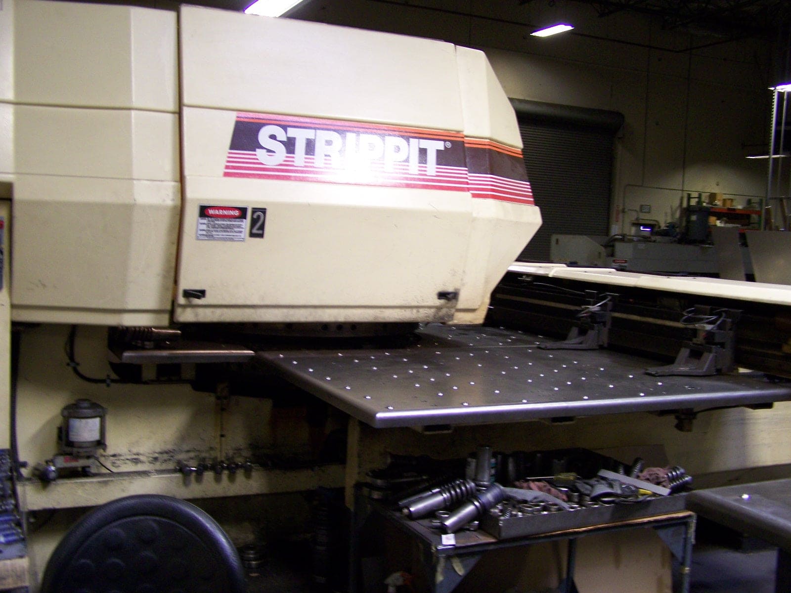 33 Ton Strippit Model 1250M Turret Punch, 1992 - Image 5