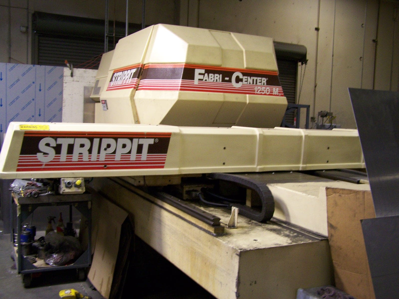 33 Ton Strippit Model 1250M Turret Punch, 1992 - Image 3