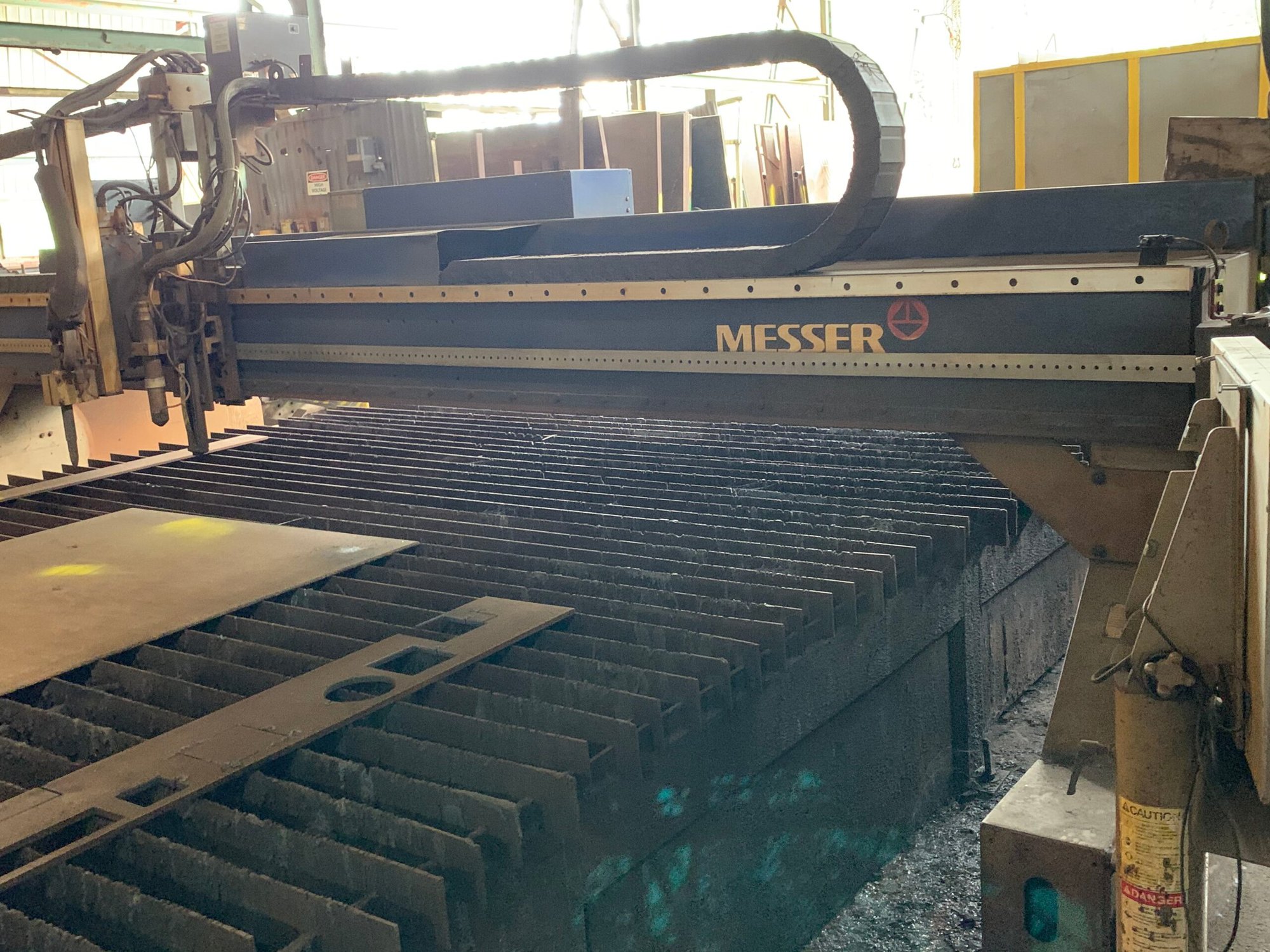 12' x 20' Messer Titan II Plasma Cutting Line, 2008 - Image 10