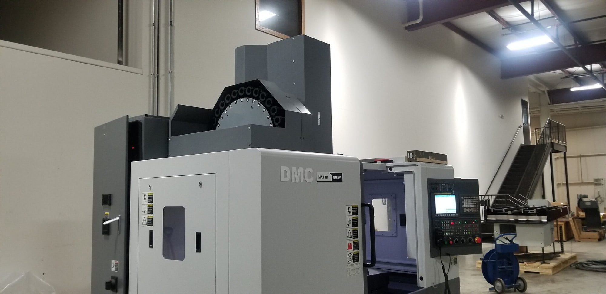 DMC FM50V CNC Mill, 2010 - Demo Machine, Fanuc Control - Image 3