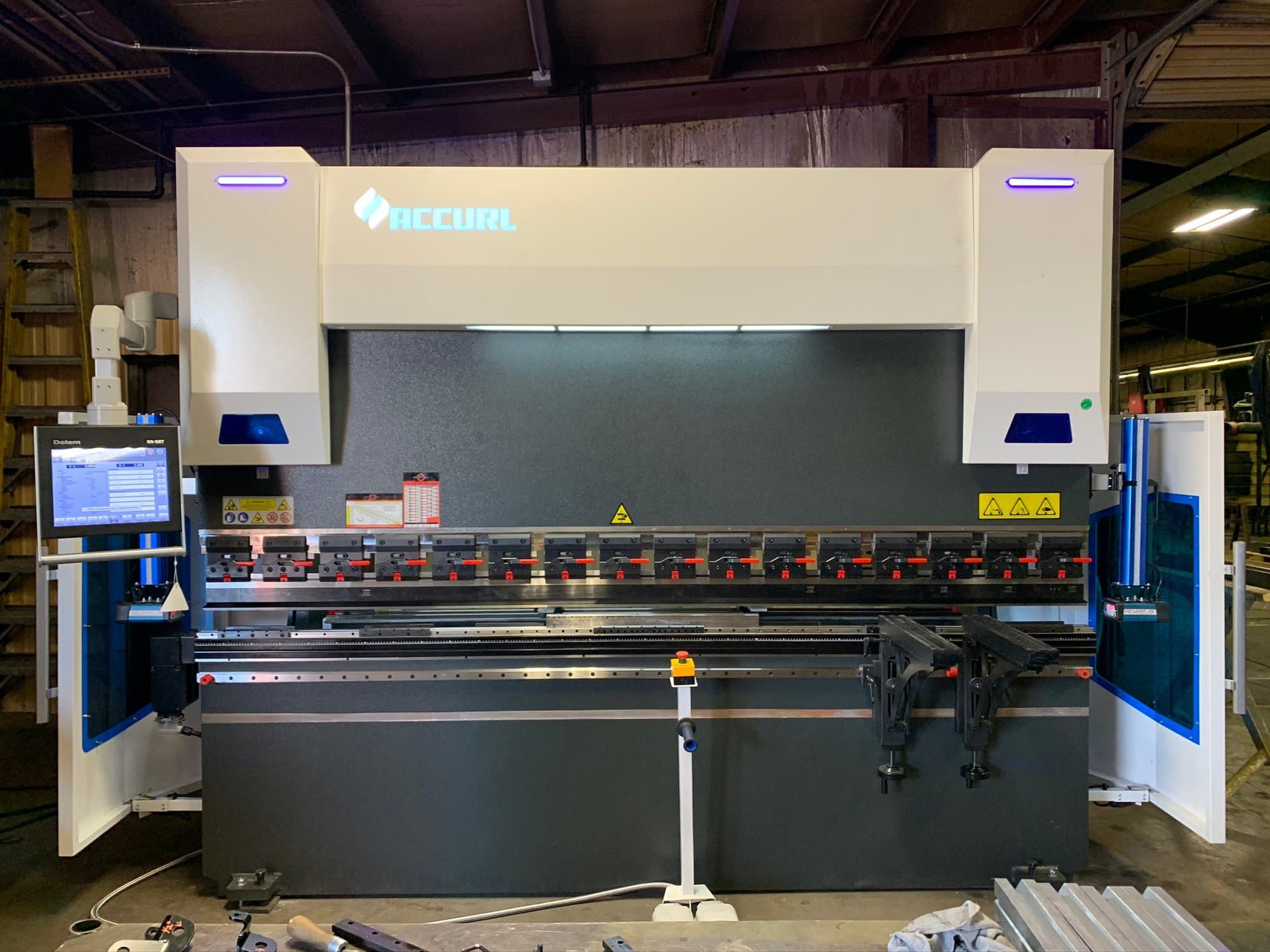 150 Ton X 10' Accurl Genius Pro CNC Press Brake, 2020- Demo Machine, 5-Axis - Image 2