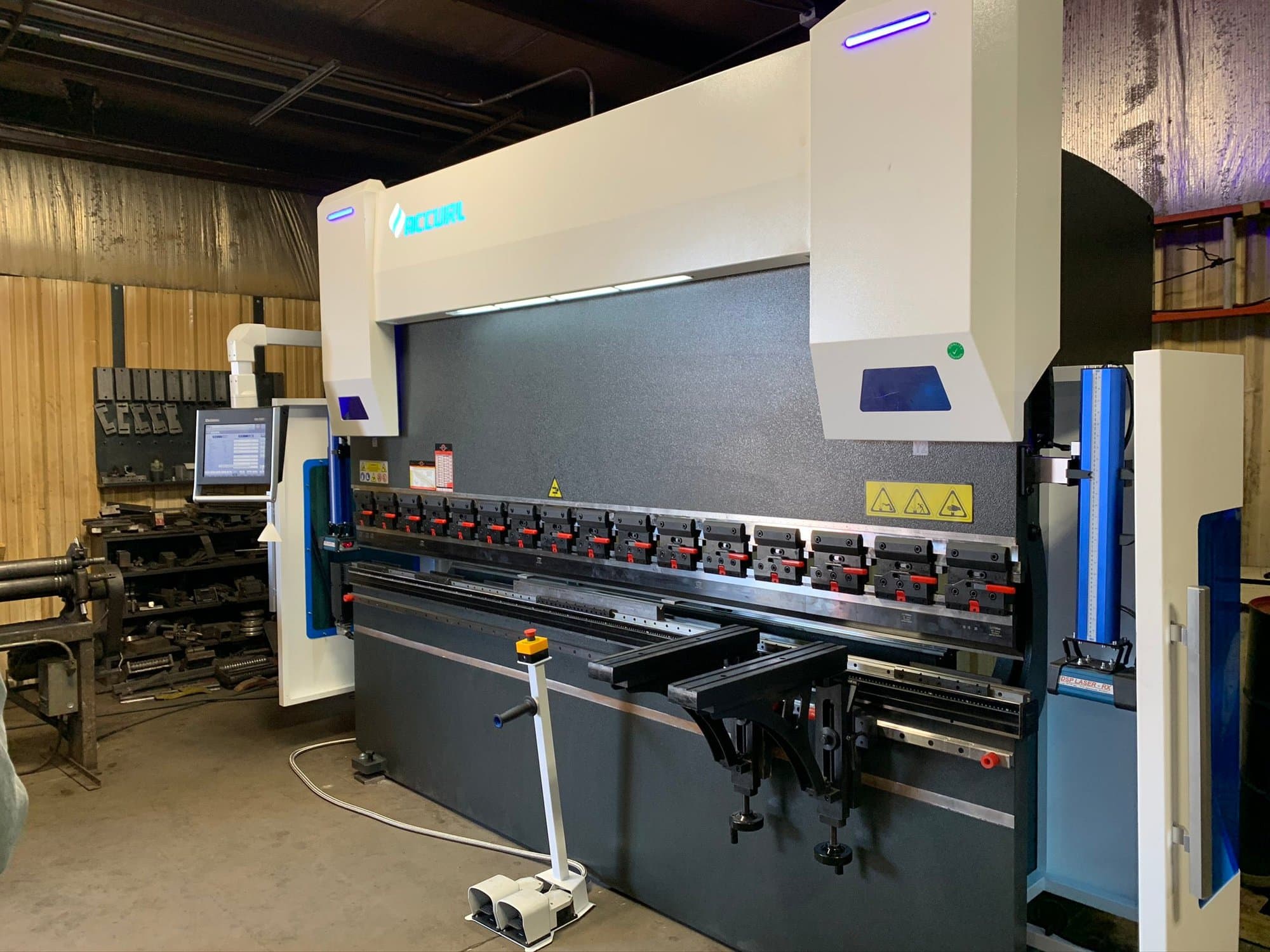 150 Ton X 10' Accurl Genius Pro CNC Press Brake, 2020- Demo Machine, 5-Axis - Image 3