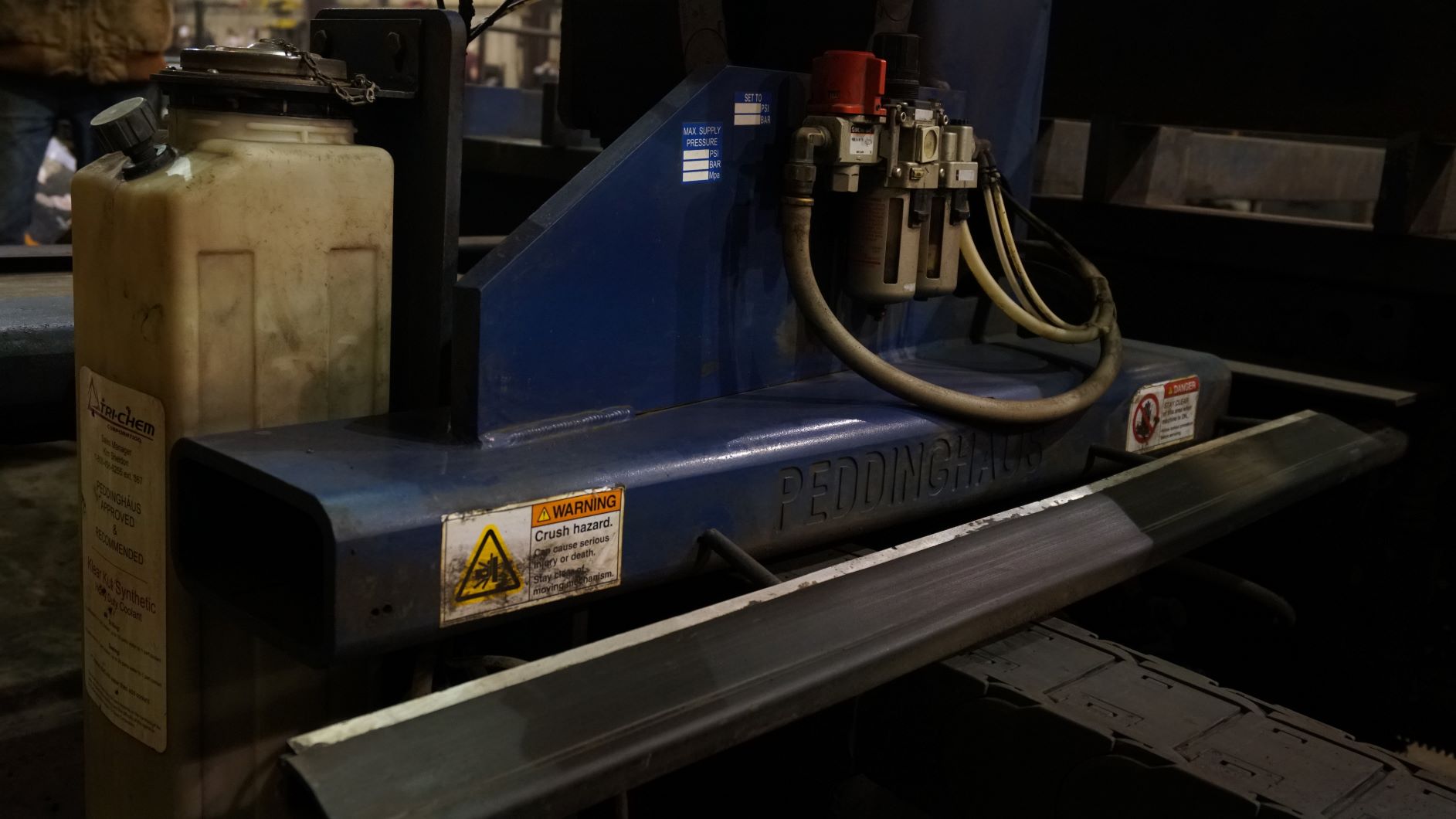 40" x 60' Peddinghaus Ocean Avenger MDL-1000B CNC Beam Drill, 2008 - Bit Sharpener and Tooling Bits Included - Image 10