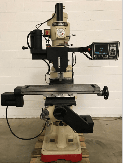 Chevalier FM-32SP CNC Knee Mill, 1998 - Prototrak M3 control