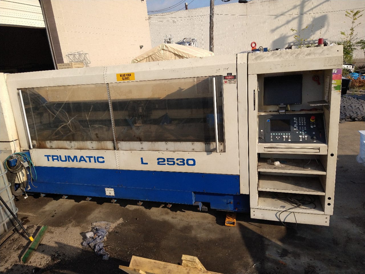 4000 Watt Trumpf Trumatic L2530 CO2 Laser, 2000 - 4' x 8' Table