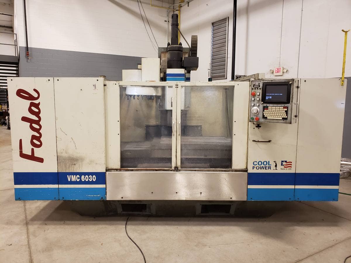 Fadal 6030 HT, 1999 - Fadal CNC 88 Control