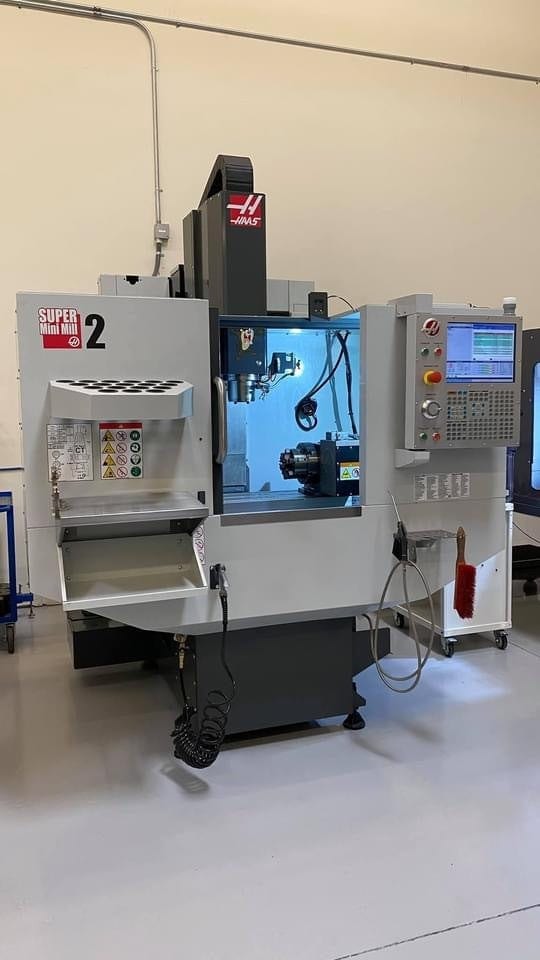 Haas Super Mini Mill 2 VMC, 2018 - 4th Prewire Probe