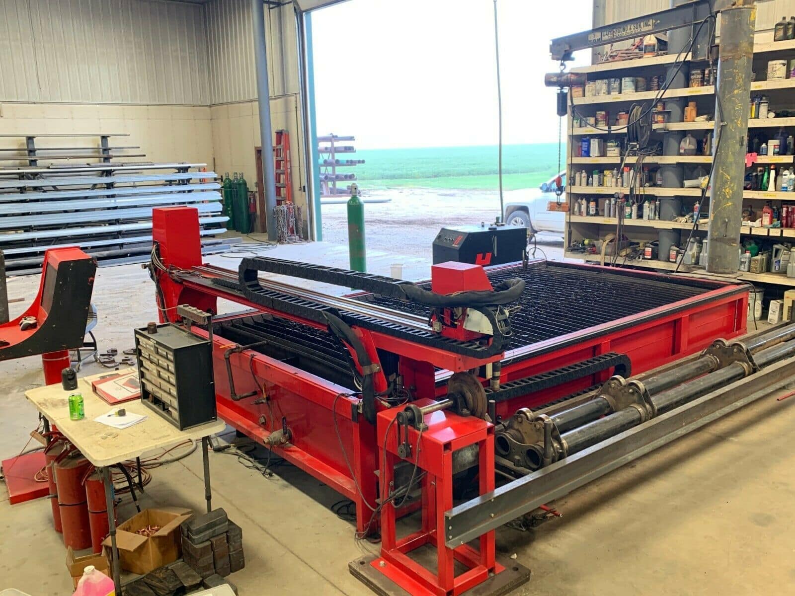 6' x 12' Dynatorch CNC Plasma Table, 2018, Hypertherm Maxpro 200, 2019