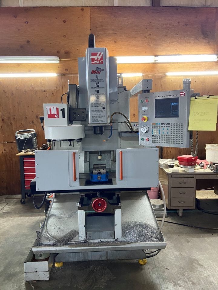 Haas TM-1, 2006 - 10 Tool ATC, USB, Super Low Hours