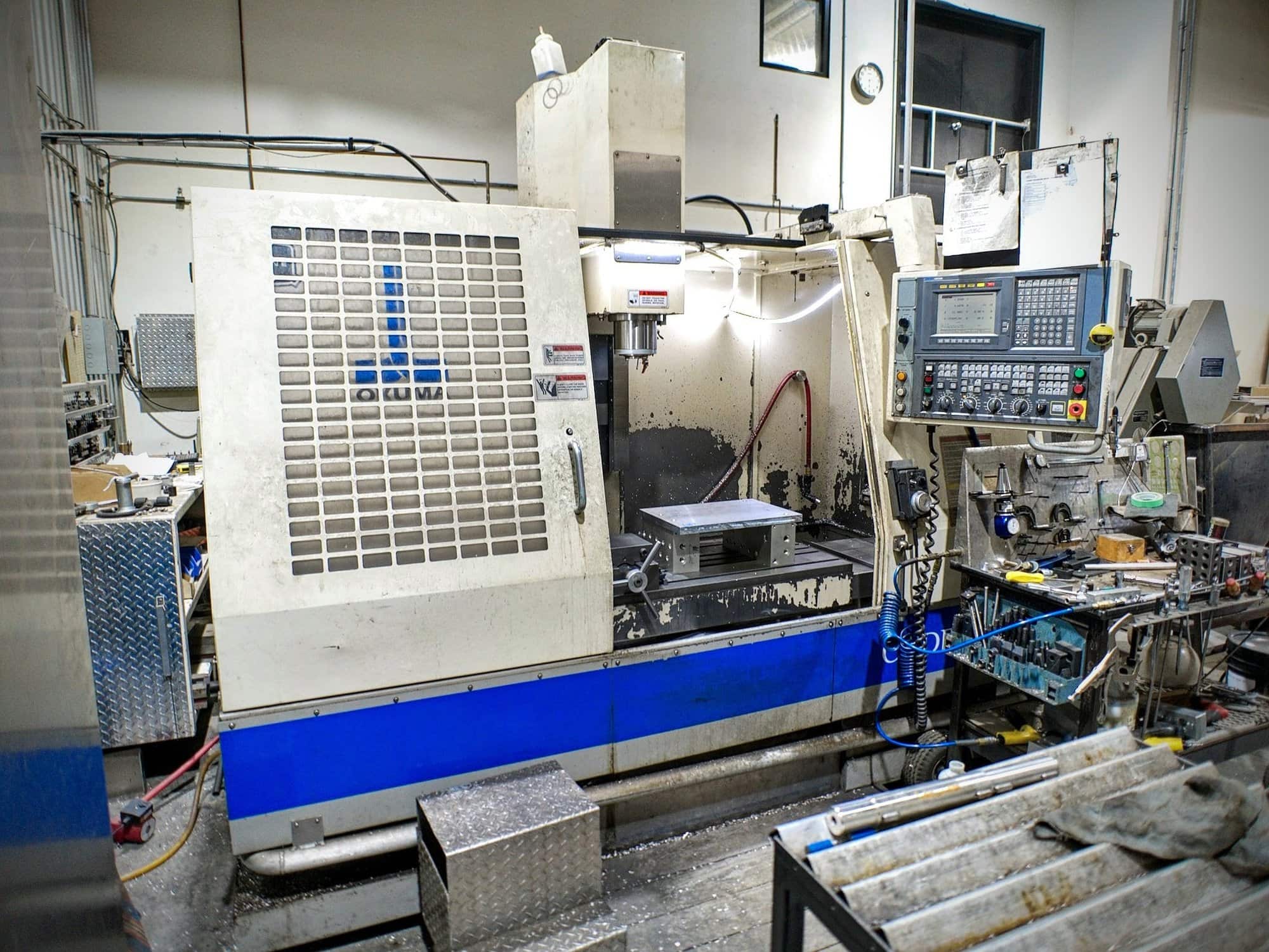 Okuma Cadet Mate 4020 CNC VMC, 1998 - Kitagawa Rotary, Tooling at Addt'l Cost