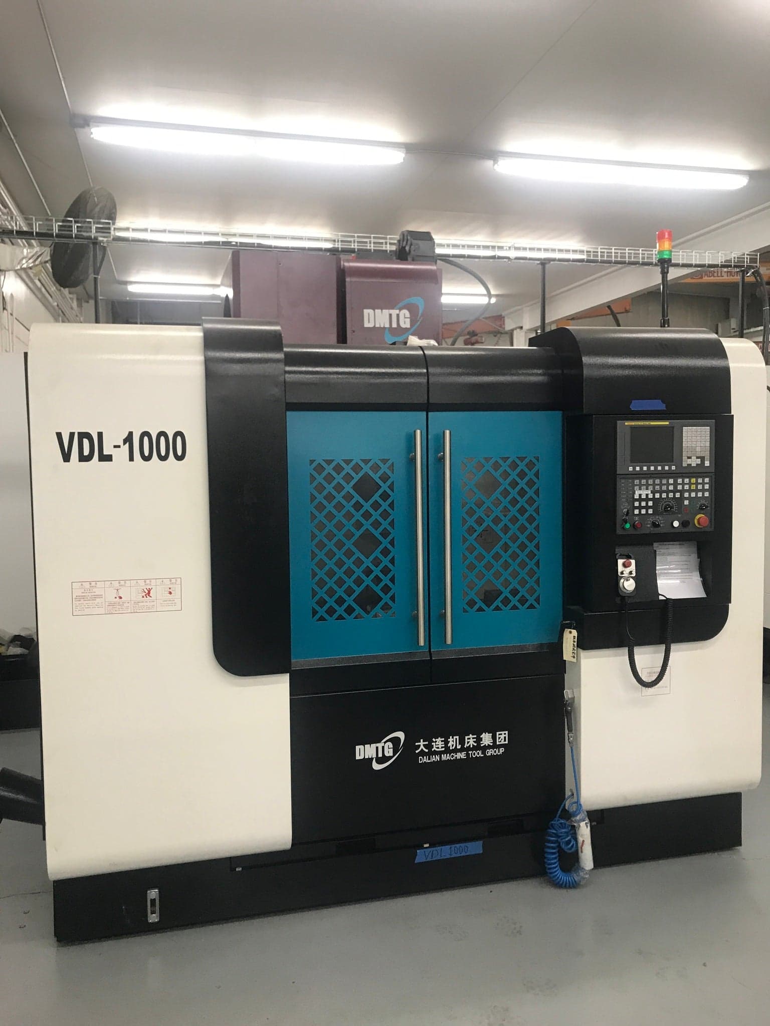 DMTG VDL 1000 VMC, 2015 - Fanuc Control