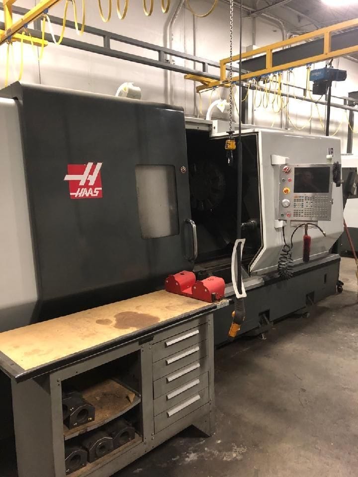 Haas ST-40 CNC Lathe, 2012 - 15" Chuck, 4" Bar Cap, 55 HP Motor