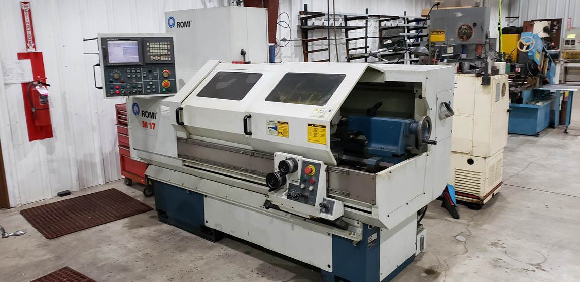 Romi M17, CNC Lathe, 2000