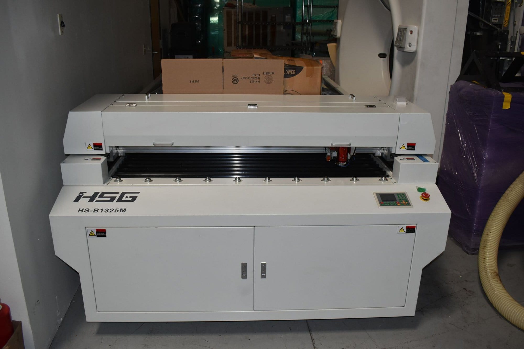 150 W HSG HS-B1325M CO2 Laser, 2017 - 51"x 98" Table