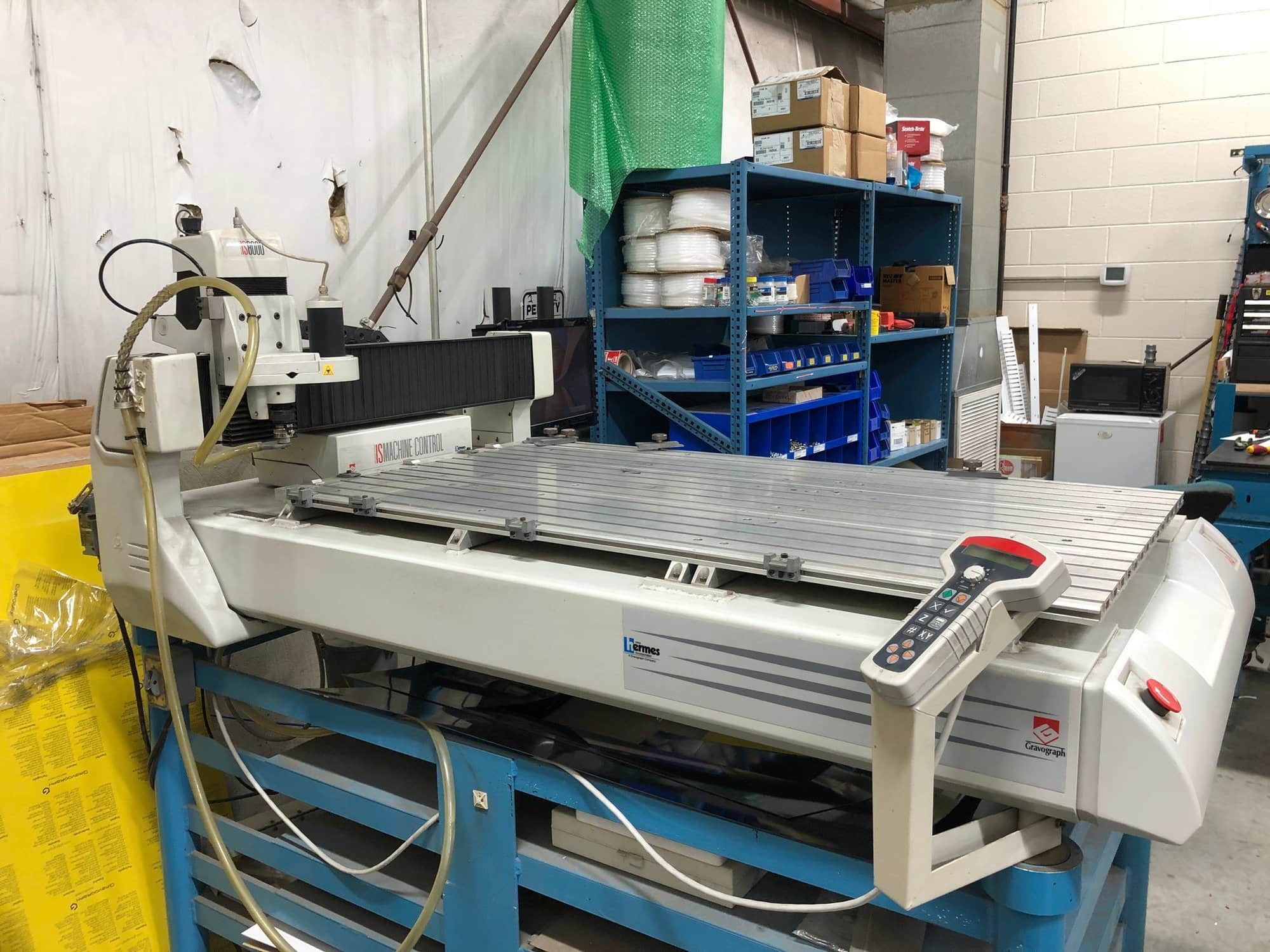 Hermes IS8000 Gravograph CNC Engraver,2004