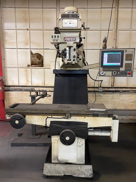 Fryer MB-14 CNC Knee Mill - Milltronics CNC Control