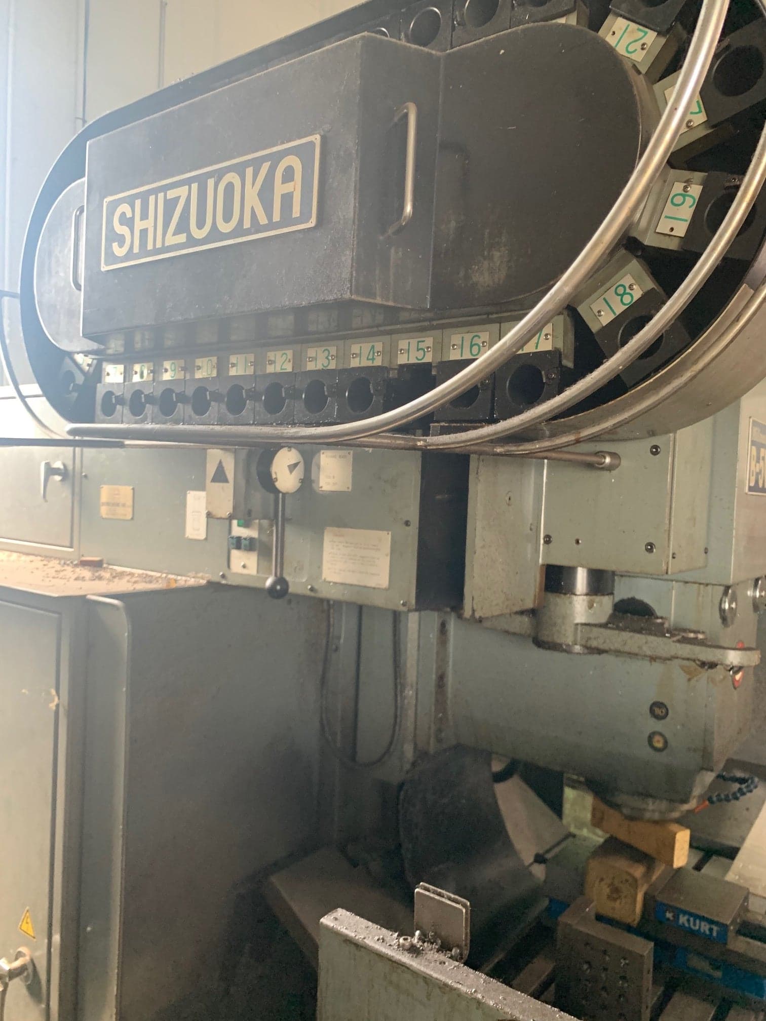 Shizuoka B-5V VMC, 1980s - Fanuc Control
